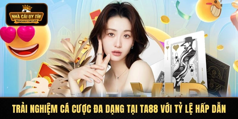 Trải nghiệm cá cược đa dạng tại TA88 với tỷ lệ hấp dẫn Trải nghiệm cá cược đa dạng tại TA88 với tỷ lệ hấp dẫn