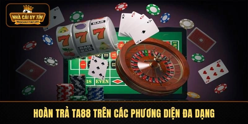 Hoàn trả TA88 trên các phương diện đa dạng